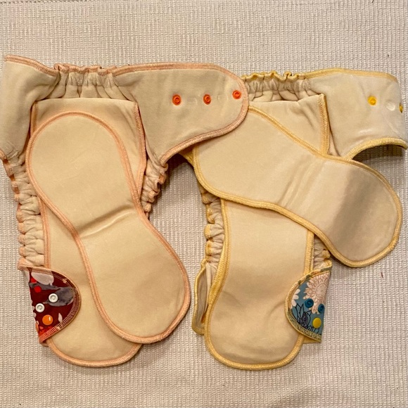 Fitted diapers rose coco - Picture 4 of 4